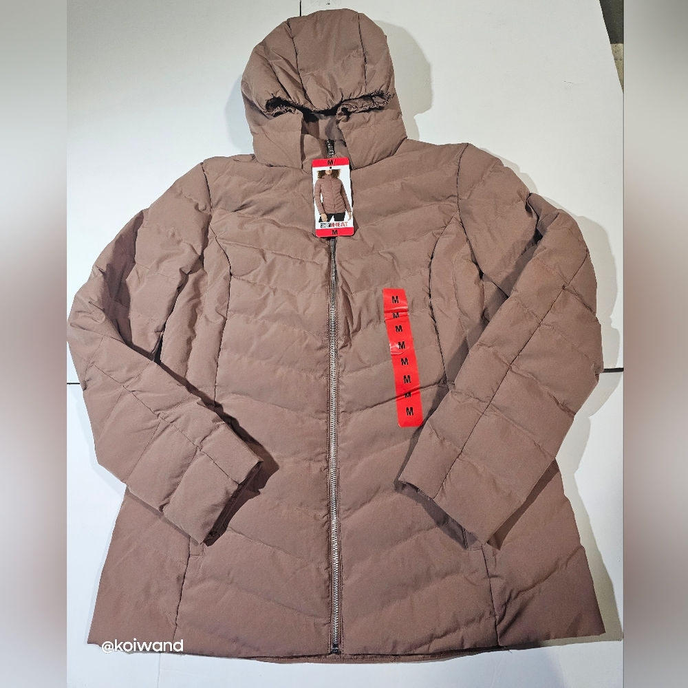 32° Degrees Heat Cognac Puffer Size M